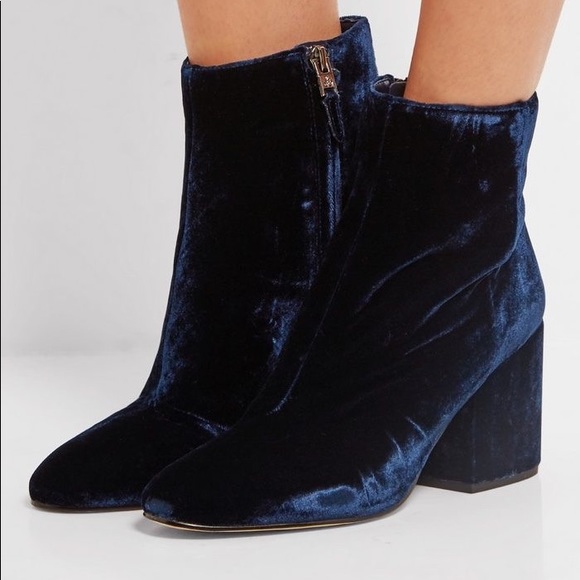 Sam Edelman Shoes - Brand New Sam Edelman Taye Velvet Booties